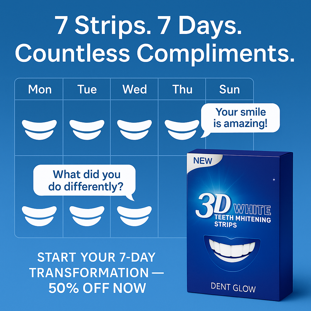 Dent Glow – Teeth Whitening Strips